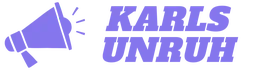 Logo von Karlsunruh mit Megafon